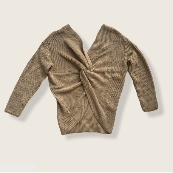 OOTDFASH Knot Back Knit Sweater - Picture 5 of 9